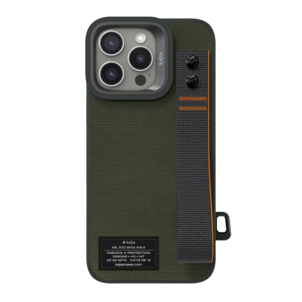 Military Collection - Straps Back Case for iPhone 16 (MagSafe Compatible)