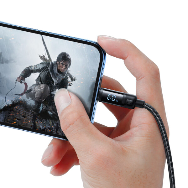 MCDODO CA5000 DIGIAL DISPLAY LIGHTNING DATA CABLE 1.2M - Imagen 3