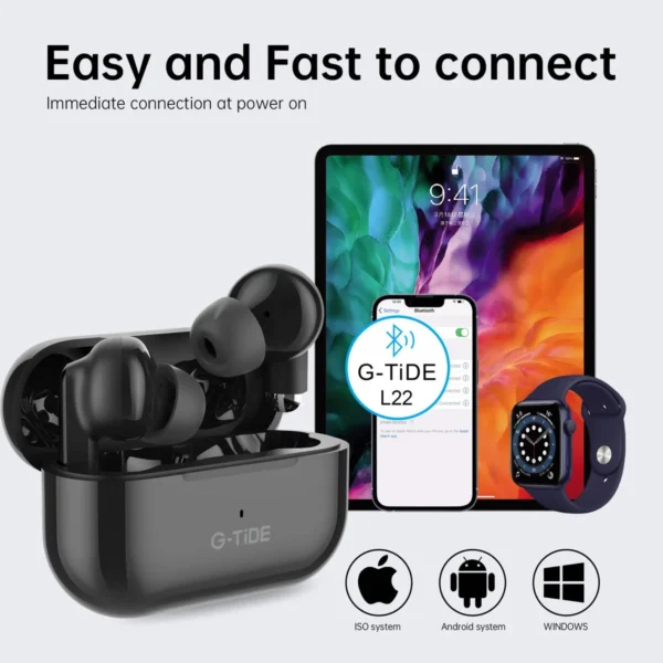 Audifonos Bluetooth L22 G-TIDE - Imagen 7
